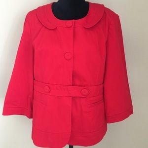 Beautiful Banana republic red blazer.